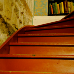Shakespeare & Co stairs